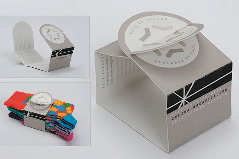 Étiquettes chaussettes & cartes